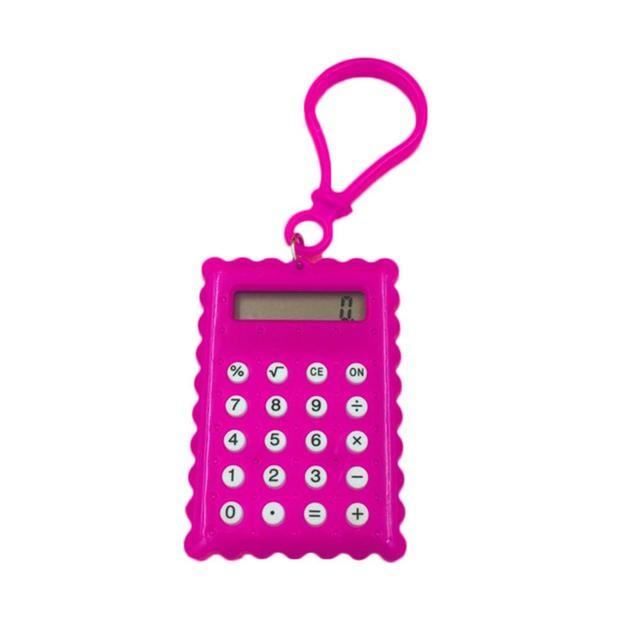 Calculatrice à Clavier Mécanique Colorée, Calculatrice Mécanique, Calculatrice électronique Colorée, Calculatrice électronique de Bureau, pour Le Bureau et L'éducation (Violet