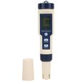 Testeur de PH Testeur D'eau - FDIT - 5 En 1 - Mesure le PH, le TDS, l'EC, la salinité et la température-1