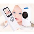 Moniteur Bébé, Babyphone Vidéo Caméra Surveillance Numérique Sans Fil avec 2.4”LCD, Vision Nocturne, Communication Bidirectionnelle-1