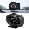SURENHAP affichage tête haute numérique Affichage tête haute OBD2+GPS Smart Gauge Compteur de vitesse HUD de voiture auto compteur-1