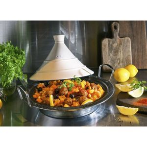 Marmite à Tajine turbo gris tous feux dont induction 32cm