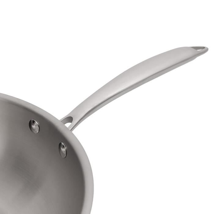 Tefal Delight Sauteuse 24 Cm Avec Couvercle – Anti-adhésif Mineralia+ – Thermo-Fusion+ Induction – Tous Feux – Fabriquée En France