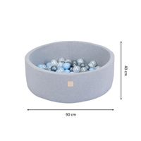 Piscine A Balle Pour Bébé Rose Piscine À Balles Pour Enfants Mousse Côtelé Pour Motricité Quel âge
