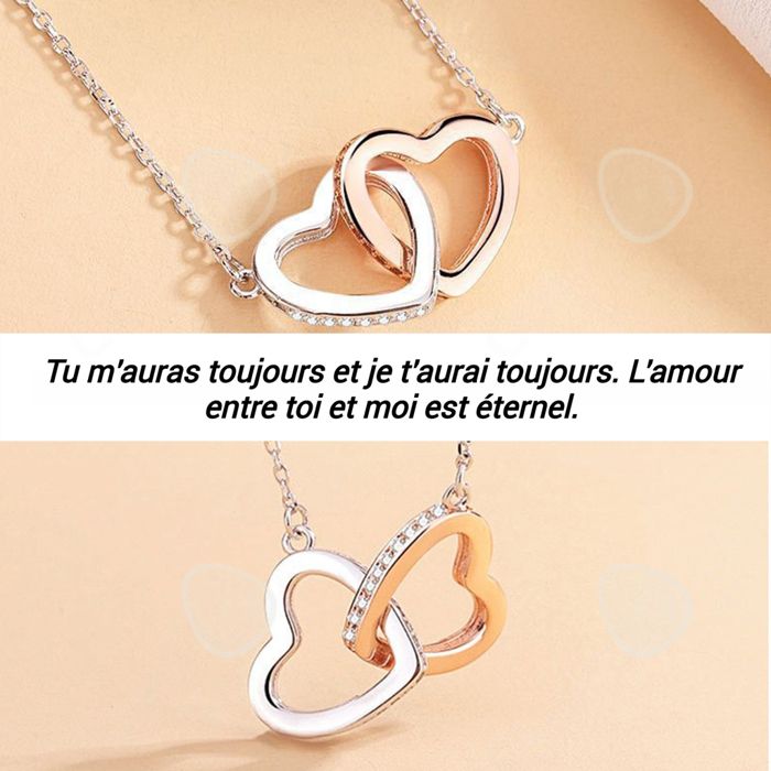 Collier Sautoir Adaline Avon - Pendentif Cœur Vieil Or - Fermeture Aimantée - Neuf Avec étiquettes