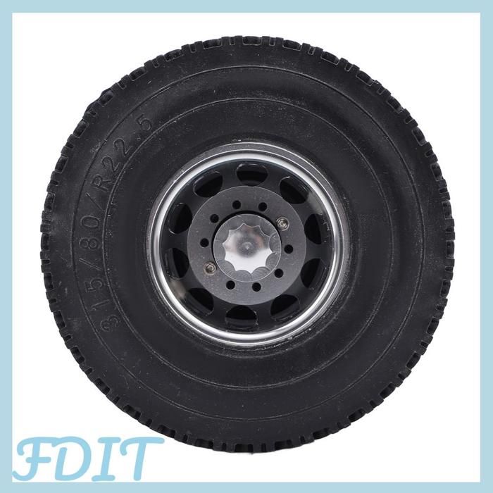 Essieu arrière - Accessoires de mise à niveau pour remorque de voiture RC 1/ 14 (120 mm) - 120 mm - Essieux de remorque RC