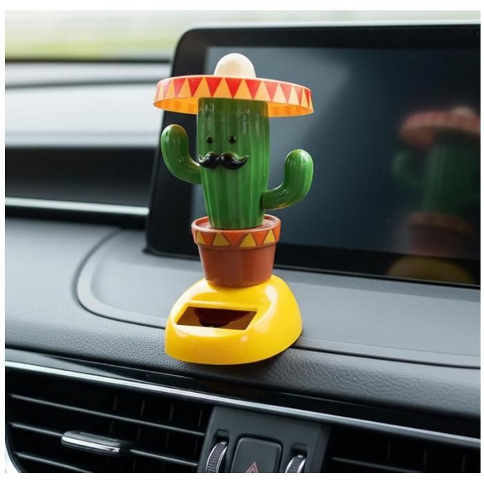 Décoration de tableau de bord de voiture à énergie solaire rose rouge – Pot de fleurs dansant amusant à énergie solaire pour décoration de voiture, cadeaux amusants, kits d'énergie solaire Décoration de tableau de bord de voiture à énergie solaire rose rouge – Pot de fleurs dansant amusant à énergie solaire pour décoration de voiture, cadeaux amusants, kits d'énergie solaire