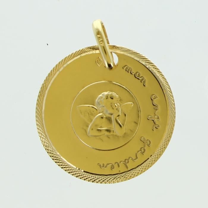 18 carats Or jaune - Collier et pendentif - 1.15 ct
