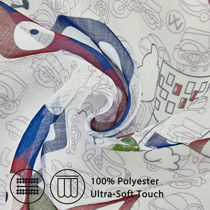 Lot De 2 Embrasses De Rideaux En Forme De Nuage Avec Boucle Pour Chambre D' Enfant, Chambre D'enfant, Maison - Gris