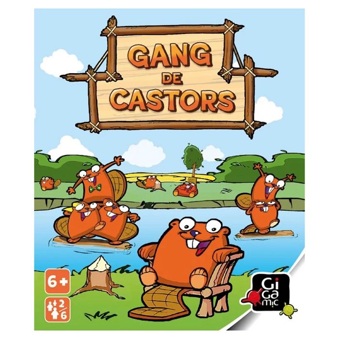 Jeu D ambiance GIGAMIC Gang De Castors 2 Joueurs Ou Plus 30 