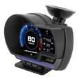 SURENHAP affichage tête haute numérique Affichage tête haute OBD2+GPS Smart Gauge Compteur de vitesse HUD de voiture auto compteur-3