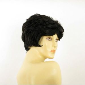 Perruque Courte LANA – Brun Méché Doré – Synthétique – Bonnet Moyen – Avec étiquettes