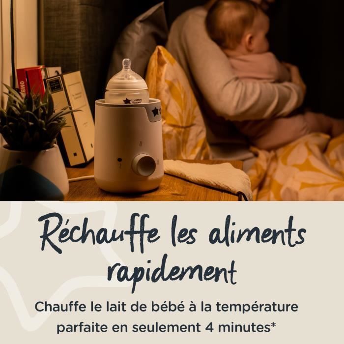 Chauffe-biberon Portable De Voyage - 4 Températures + Minuterie - Compatible Philips Avent, MAM, DrBrowns - USB Rechargeable, étanche, Facile à Nettoyer - 2