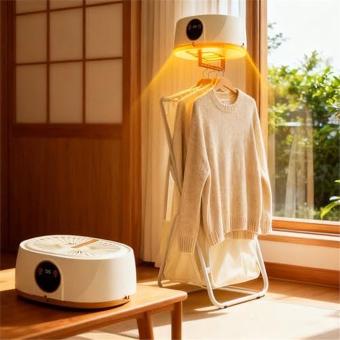 Sèche-linge Portable - MIOLOE - 600W - 10kg - Minuterie - Technologie