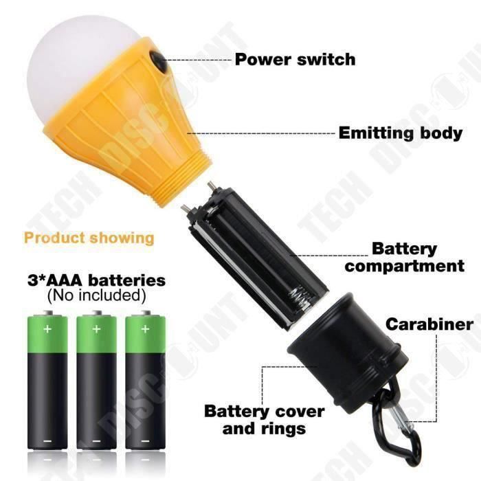 Ampoule LED haute puissance, lampe de sport à gradation, rouge