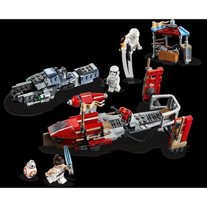 Jeux de construction LEGO®-Star Wars™ La course poursuite en speeder sur  Pasaana Jouet Enfant à Partir de 8 ans, 373 Piè 52623 - Cdiscount Jeux -  Jouets