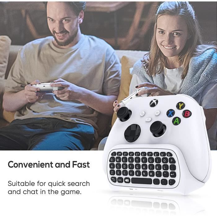Clavier de manette sans fil compatible avec Xbox Series X / s / one / one S  Gamepad