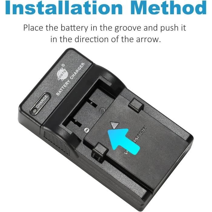 E-PL1 Kit Batterie Et Chargeur USB DSTE BLS-1 Pour Appareils Photo Olympus - Compatible PS-BLS1, BLS-5, E-P1, E-P2, E-P3 Et Autres Modèles Batterie 2100mah