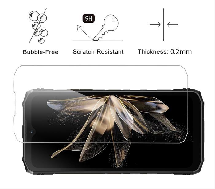 TREBAM Coque Pour Doogee S41 Pro (5.50 ") Avec 2 X Verre Trempé