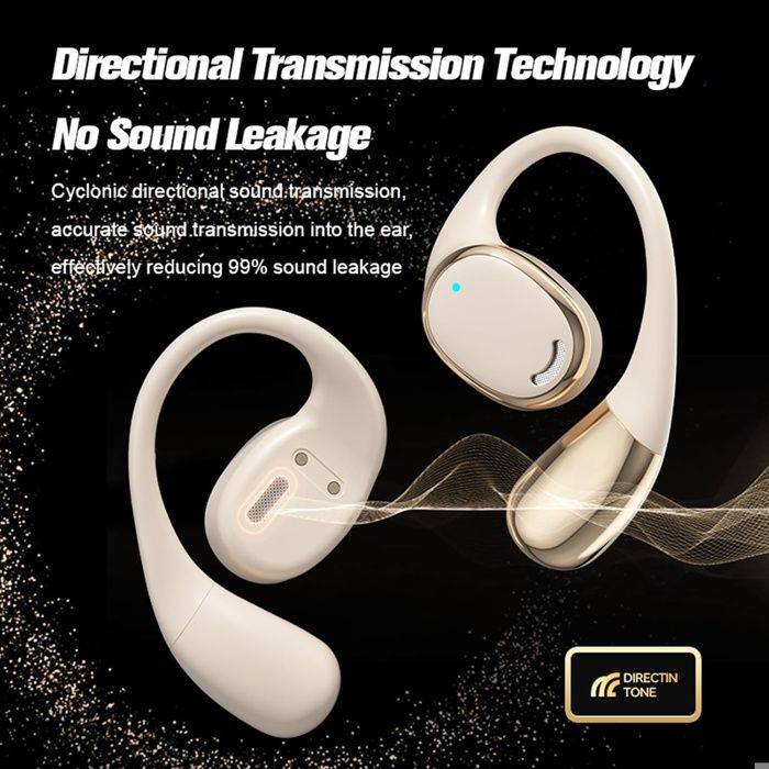 Écouteurs à Conduction Osseuse Fdit – Assistance Auditive, Bluetooth 5.4, Autonomie 20h, étanche IP56