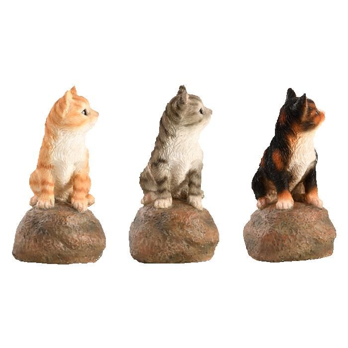 Résine Chat Sculpture Avec Détecteur De Mouvement - Alibaba