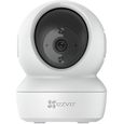 Caméra de surveillance intérieure - EZVIZ C6N 1080p - Wi-Fi motorisée - Vision 360° détection / suivi de mouvement vision nocturne-0