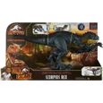 Dinosaure Scorpios Rex Quetzalcoatlus 41 cm Dino Escape Articule Set Pour Jurassic World 1 carte tigre Animaux Prehistorique-0