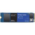 WD Blue™ - Disque SSD Interne - SN550 - 500Go - M.2 NVMe (WDS500G2B0C)-0