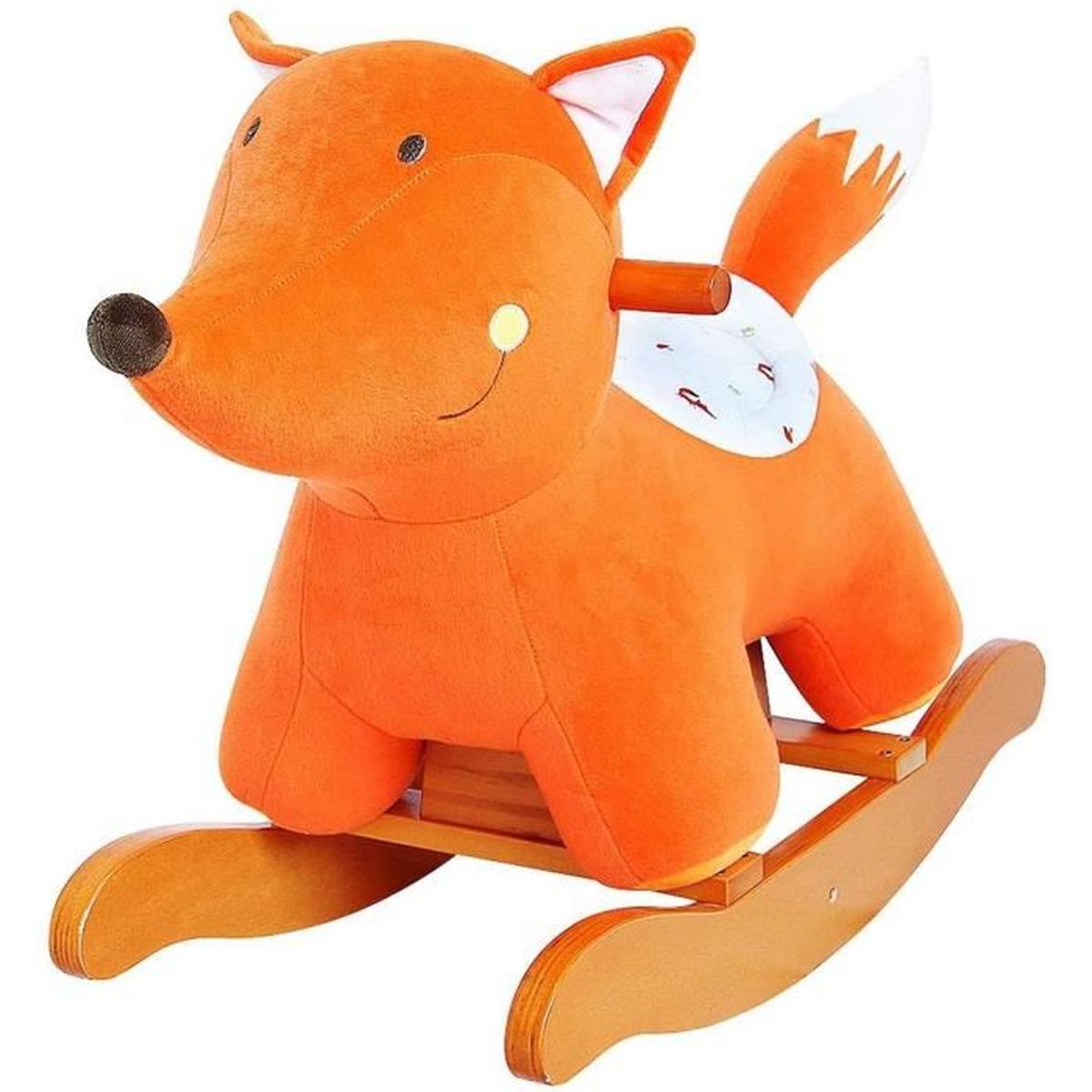 Bascule Enfant Cheval A Bascule Exterieur Enfant Peluche Bascule Pour Bebe De 6 36 Mois Animal Bascule En Bois Jeux A Bascule Ja Cdiscount Puericulture Eveil Bebe