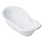 MON MOBILIER DESIGN Baignoire bébé thermomètre Blanc Lapin 86 cm