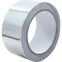 Ruban adhésif en aluminium résistant à la chaleur - Résistant aux températures élevées- 20 m x 50 mm - protection contre la chaleur