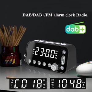 Radio réveil Réveil numérique DAB-FM, Radio de secours, double 