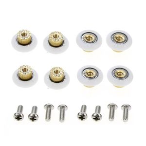 Roulements Box douche roulettes /à bille de rechange en acier pour portes de douche /à chantourner Kit 2/ pi/èces ec-3303