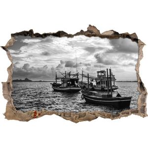 Coupe De Vinyle Mur//Voiture Décalque//Autocollant expédier sous voile style 1 bateau pirate