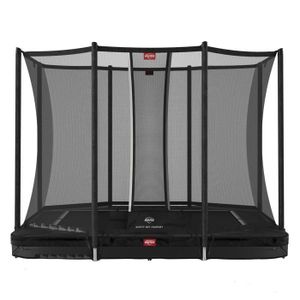 TRAMPOLINE BERG - Ultim Favorit trampoline InGround 280 cm black+ Safety Net Comfort