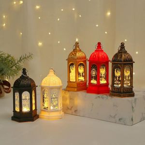 OBJET DÉCORATIF Fafeicy Lanterne de Ramadan LED Lampe de table Déc