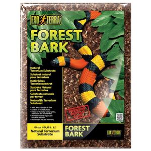 DÉCO VÉGÉTALE - RACINE EXO TERRA Substrat naturel Forest Bark 8,8 L - Pour terrarium