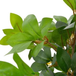 FLEUR ARTIFICIELLE Plante artificielle avec pot Laurier Vert 120 cm HILILAND --LIS POIS: 4.1 ★
