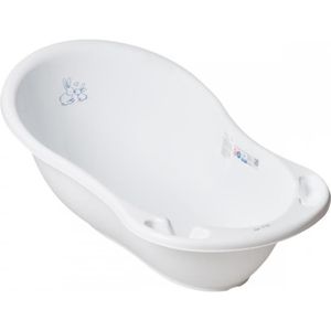 BAIGNOIRE  Baignoire bébé thermomètre Blanc Lapin 86 cm