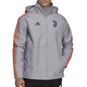 VESTE Juventus Veste Coupe-Vent Grise Homme Adidas 2022