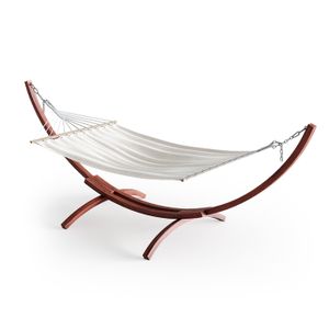 si/ège suspendu // balan/çoire suspendue // hamac hamac XXL 150 x 210 cm casa.pro beige