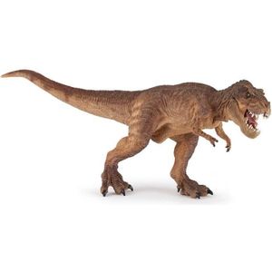FIGURINE - PERSONNAGE Figurine Dinosaure - PAPO - T-rex courant marron -