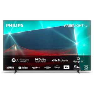 Téléviseur LED TV intelligente Philips 48OLED718 4K Ultra HD 48' 