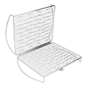 BARBECUE NEUF 1 Pièce Grille Barbecue Motif Rectangulaire Grille Cuisson Inox Grillé Barbecue DUO