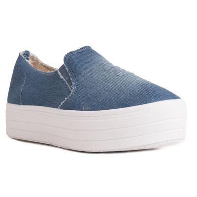 basket femme slip on