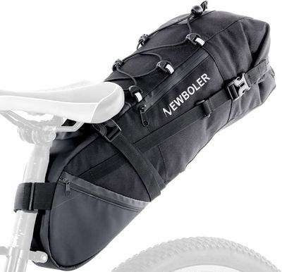 Sacoche De Selle Vélo 10L Étanche - Grand Sac De Rangement Arrière Pour VTT Et Vélo De Route Sacoche De Selle Vélo 10L Étanche - Grand Sac De Rangement Arrière Pour VTT Et Vélo De Route