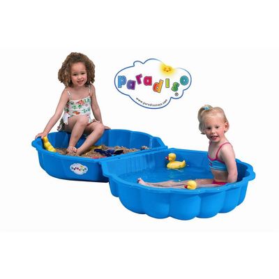 Bac à Sable En Forme De Tortue Paradiso Toys - Avec Couvercle, Pour Jeux En Extérieur