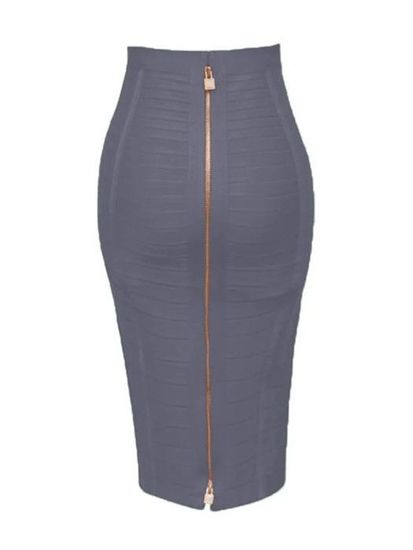 Jupe Crayon Taille élastique 5102-01 Noir 5102-01