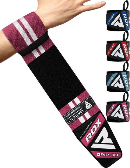 RDX Bandes De Poignets – Wrist Wraps Pour Haltérophilie, Musculation, Calisthénie, Approuvées USPA/IPL