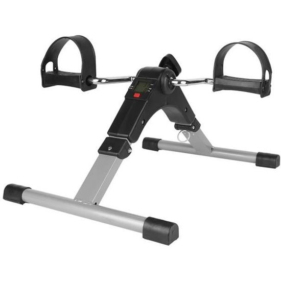 Mini Vélo D'appartement Pliable - Pédalier D'exercice Pour Bras Et Jambes - Résistance Réglable, écran LCD, Charge Max 120 Kg - Idéal Rééducation Et Fitness Doux