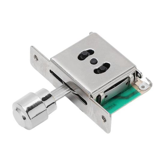 Lot De 3 Embouts Pour Interrupteur à Bascule Guitare - Cuivre - Filetage 4mm Ou 3.5mm - Finitions Argent, Noir, Or